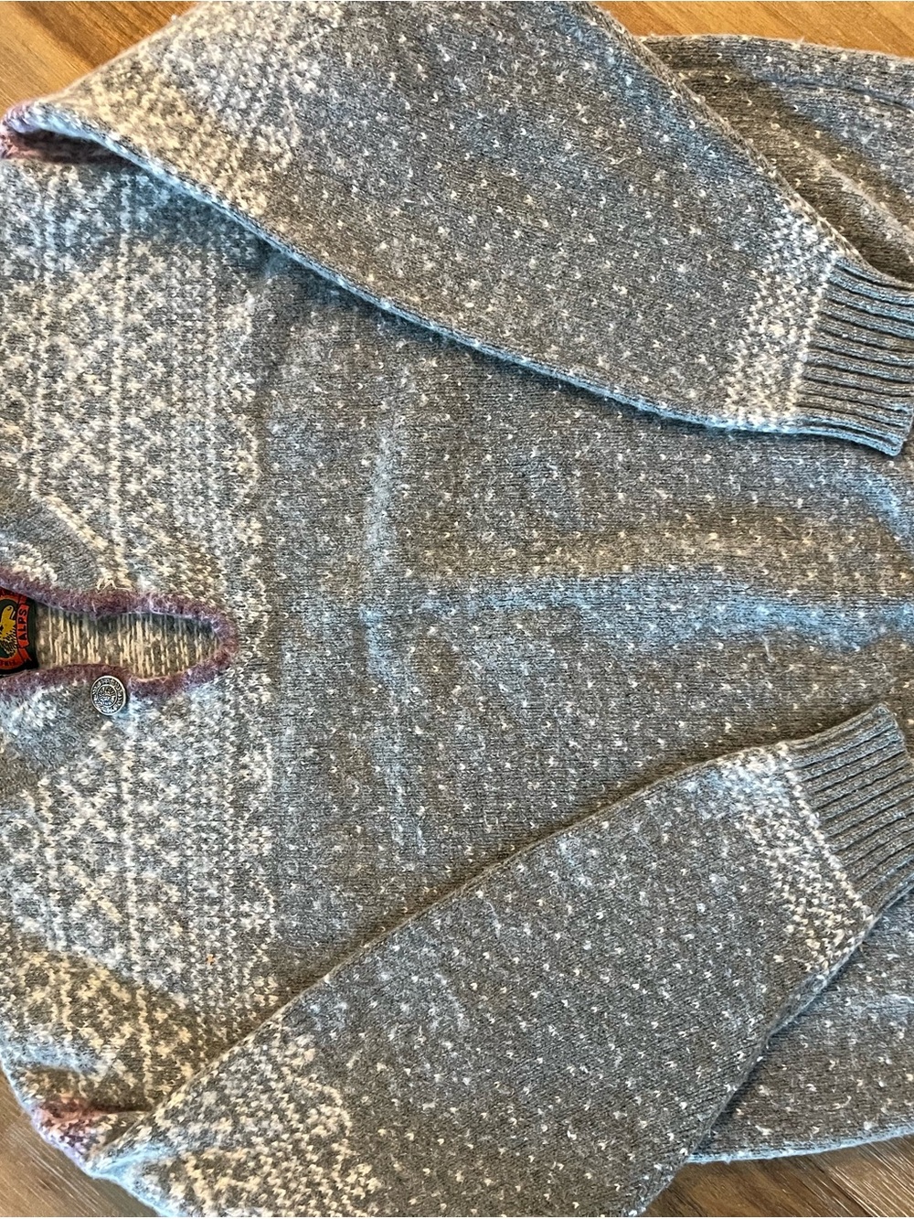 Vintage 1980s/1990s ALPS Fine
Women's Apparel Nordic Fair Isle
Cardigan Sweater